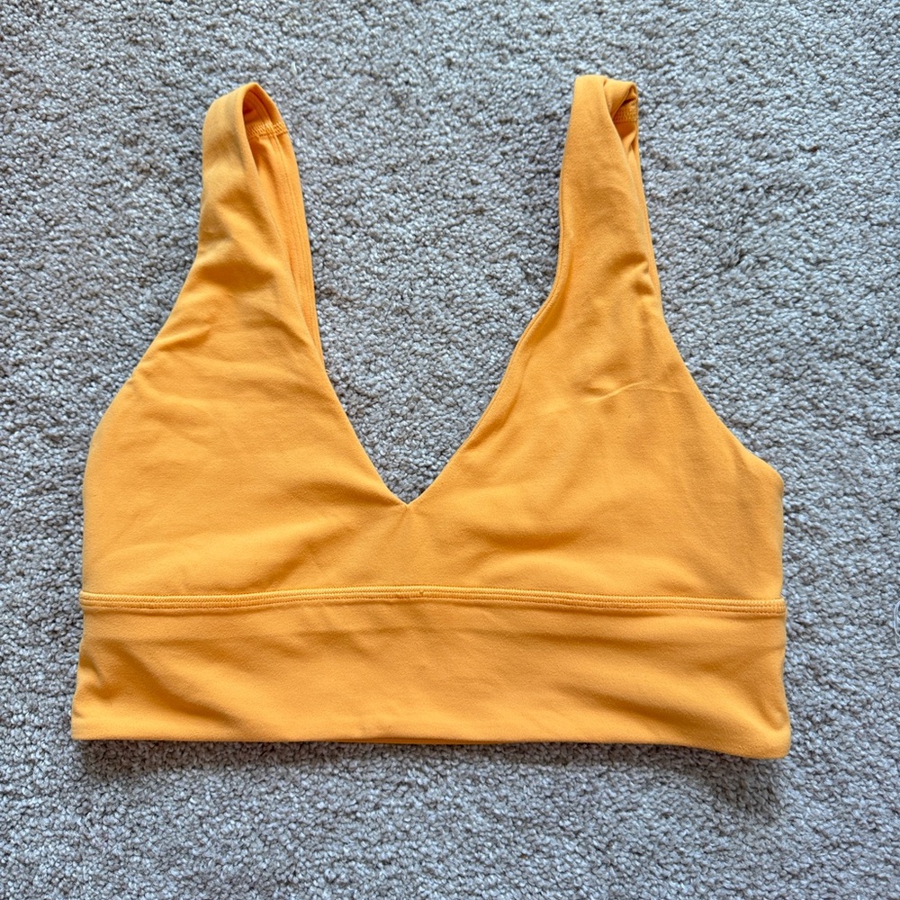 Lululemon Align Sports Bra Orange
